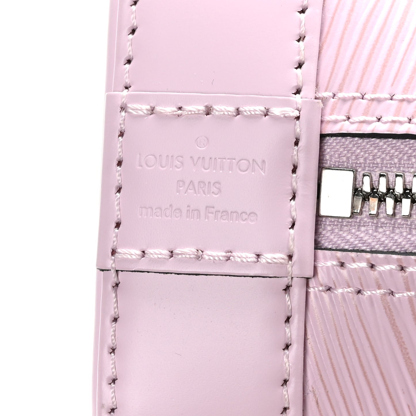 LOUIS VUITTON Epi Jacquard Alma BB Guimauve