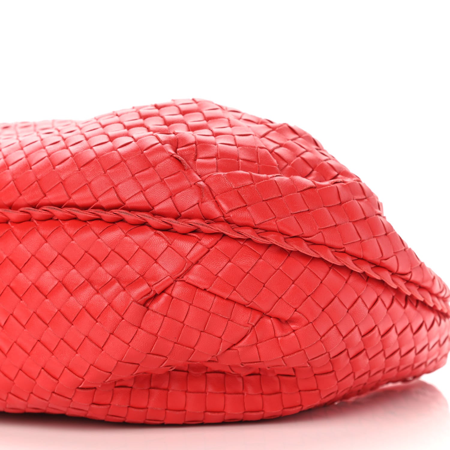 Bottega Veneta Nappa Intrecciato Medium Belly Veneta Hobo Flame 9 of 9