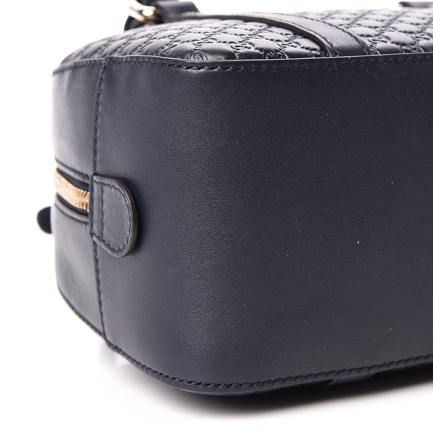 Soft Microguccissima Small Crossbody Bag Blue