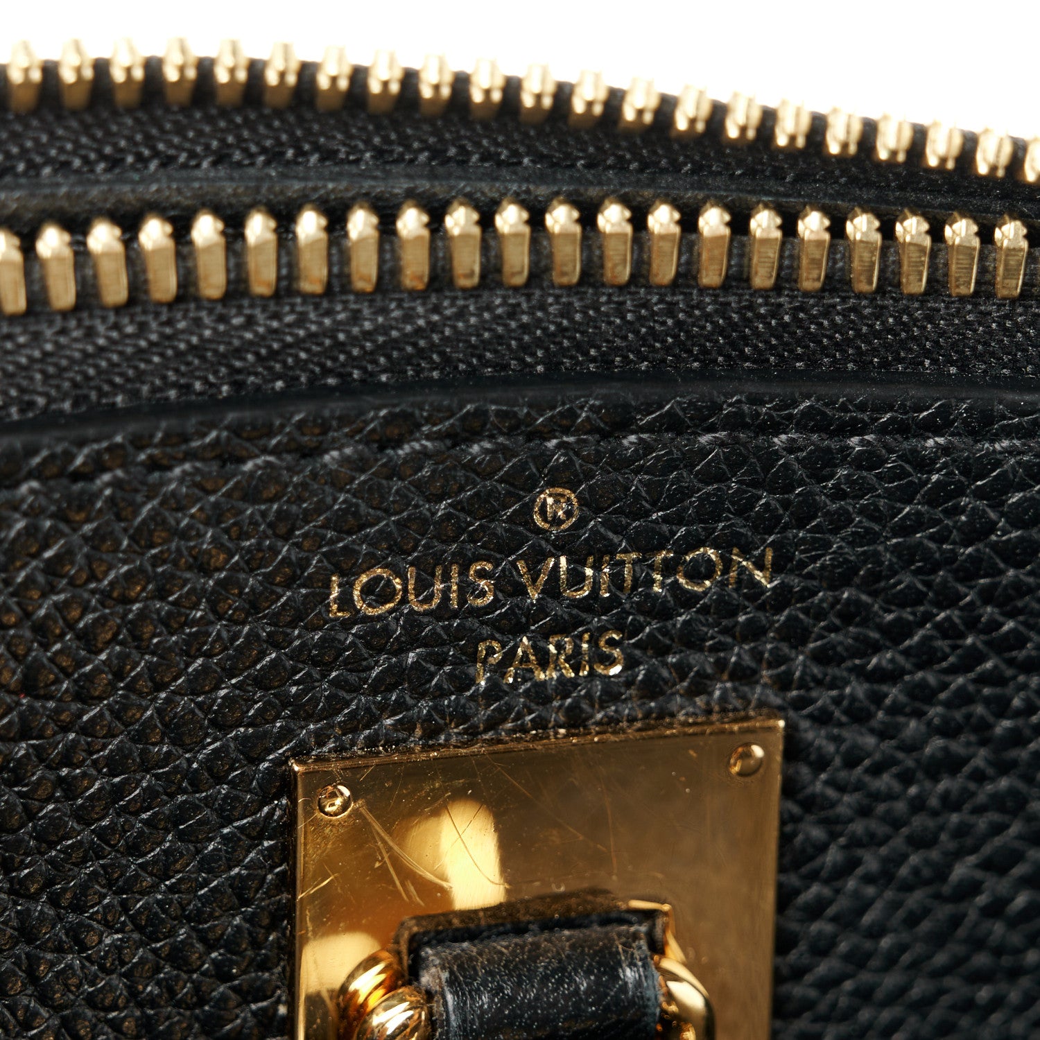 Louis Vuitton Taurillon Snakeskin City Steamer PM Black 9 of 13