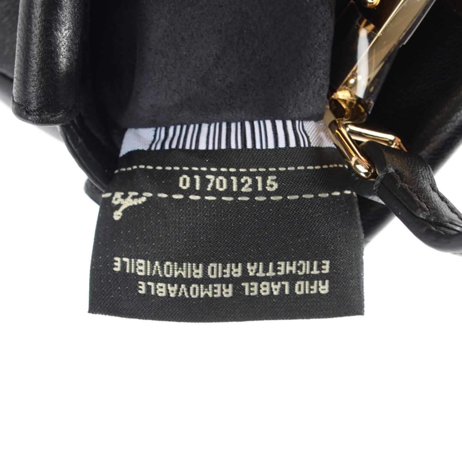 Fendi Nappa Micro Peekaboo Iconic Satchel Black 8 of 8