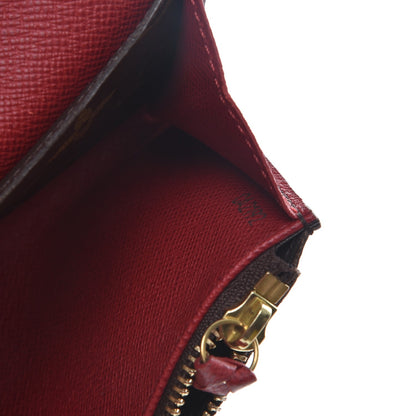 Louis Vuitton Monogram Emilie Wallet Red 8 of 10