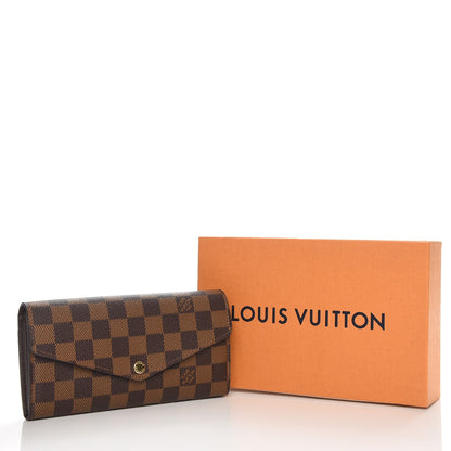 Louis Vuitton Damier Ebene Sarah Wallet NM 8 of 8