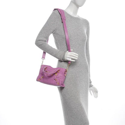Balenciaga Agneau Giant 12 Gold Hardware Mini City Rose Berlingot 2 of 6