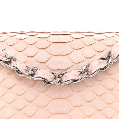 Chanel Snakeskin Mini Square Flap Light Pink 8 of 12