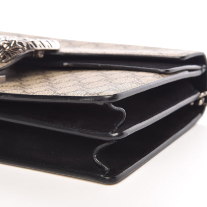 Gucci GG Supreme Monogram Small Dionysus Shoulder Bag Black 6 of 15