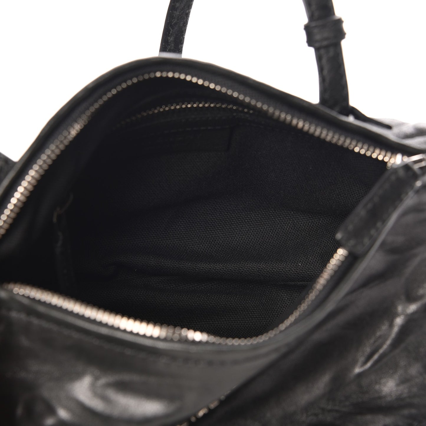 Tumbled Sheepskin Mini Pandora Black