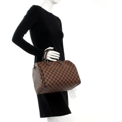 Louis Vuitton Damier Ebene Speedy 30 2 of 7