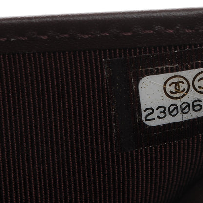 Chanel Caviar Quilted Compact Flap Wallet Black 8 of 8