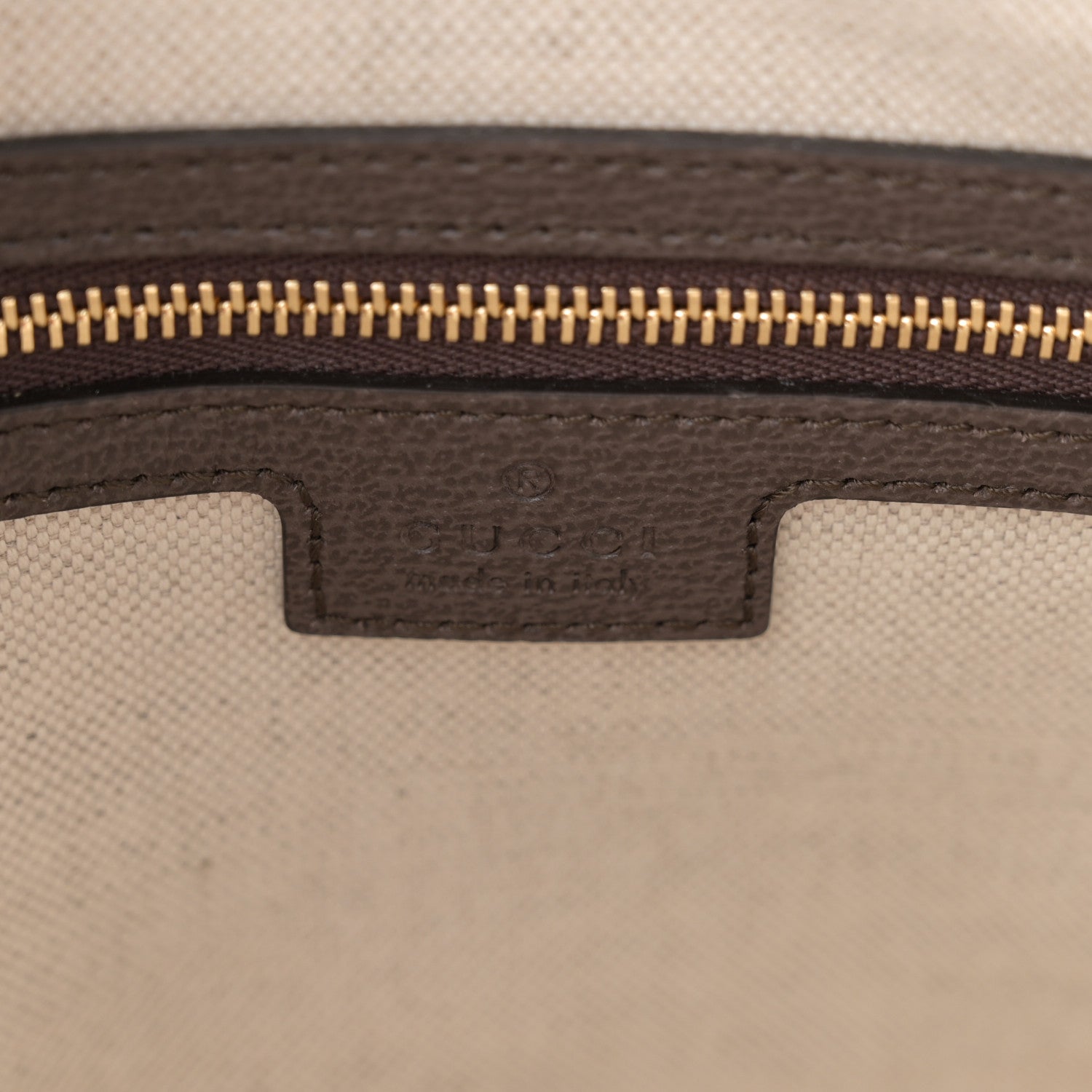 Gucci GG Supreme Monogram Web Small Ophidia Top Handle Bag Beige Ebony 6 of 10