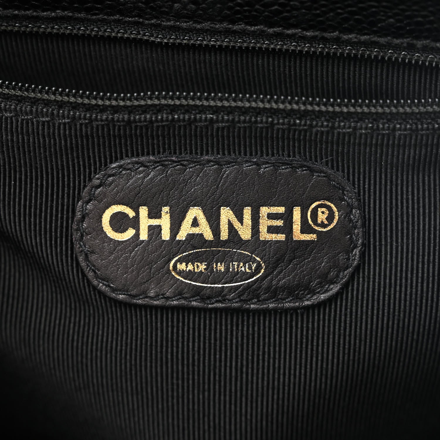 Chanel Caviar CC Backpack Black 6 of 10
