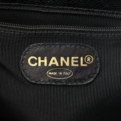 Chanel Caviar CC Backpack Black 6 of 10