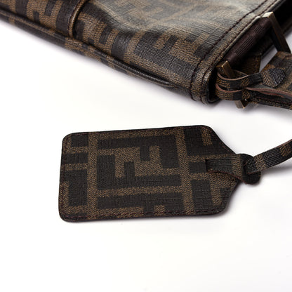 Fendi Zucca Spalmati Messenger Bag Tobacco 10 of 12
