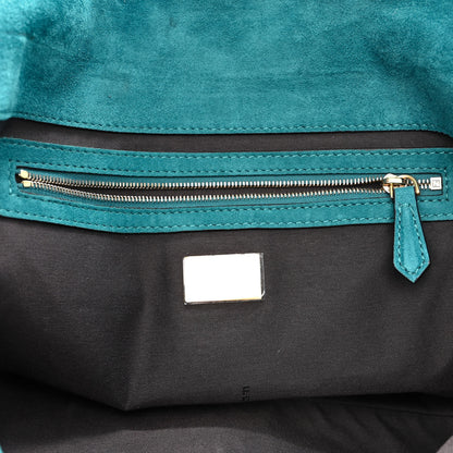 Fendi Chamois Large Baguette Ottanio 5 of 8