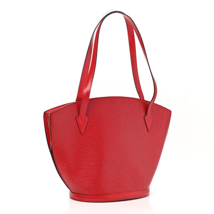 Louis Vuitton Epi Saint Jacques GM Castillan Red 3 of 10