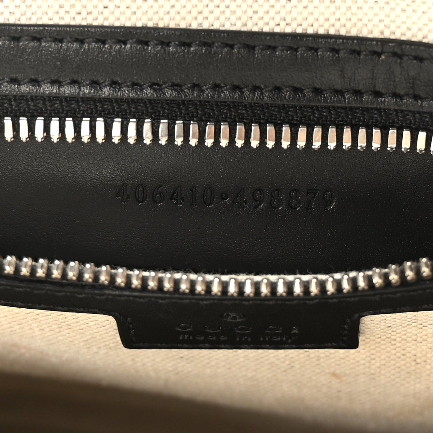 Calfskin GG Tennis Embossed Small Flat Messenger Bag Black