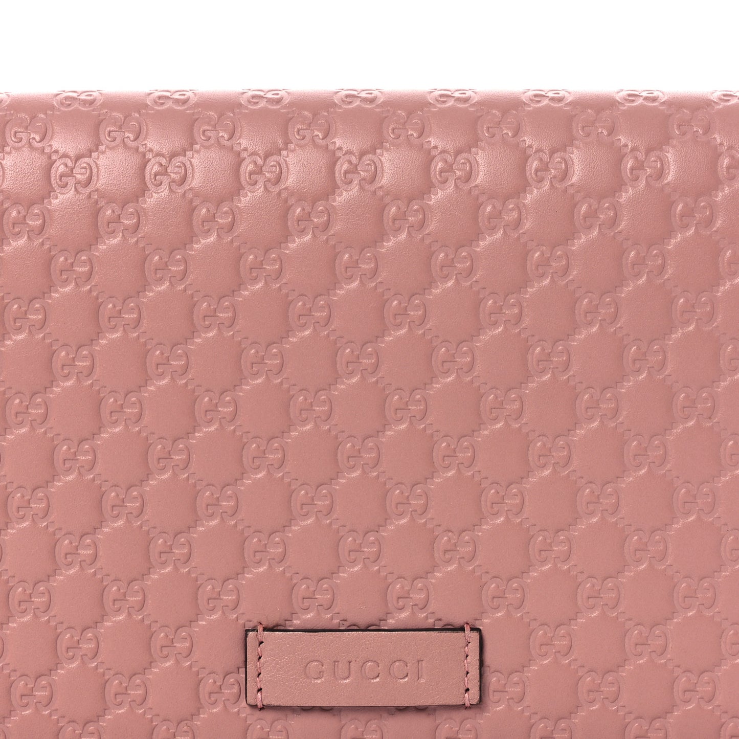 Microguccissima Crossbody Wallet Soft Pink