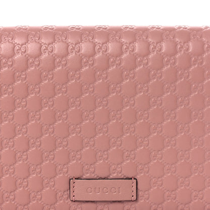 Gucci Microguccissima Crossbody Wallet Soft Pink 7 of 10