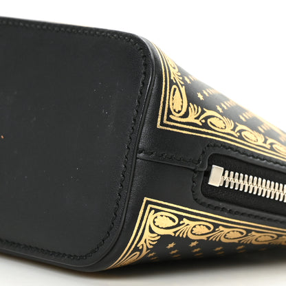 Gucci X SEGA Calfskin GUCCY Stars Mini Dome Shoulder Bag Black Gold 11 of 11