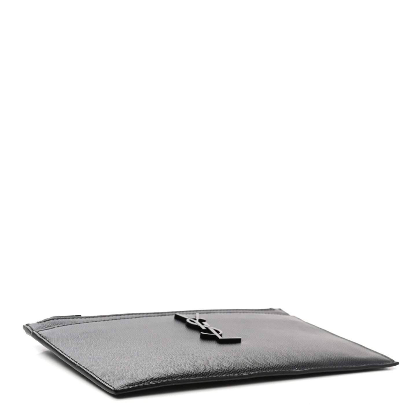 Grain De Poudre Monogram Bill Pouch Black