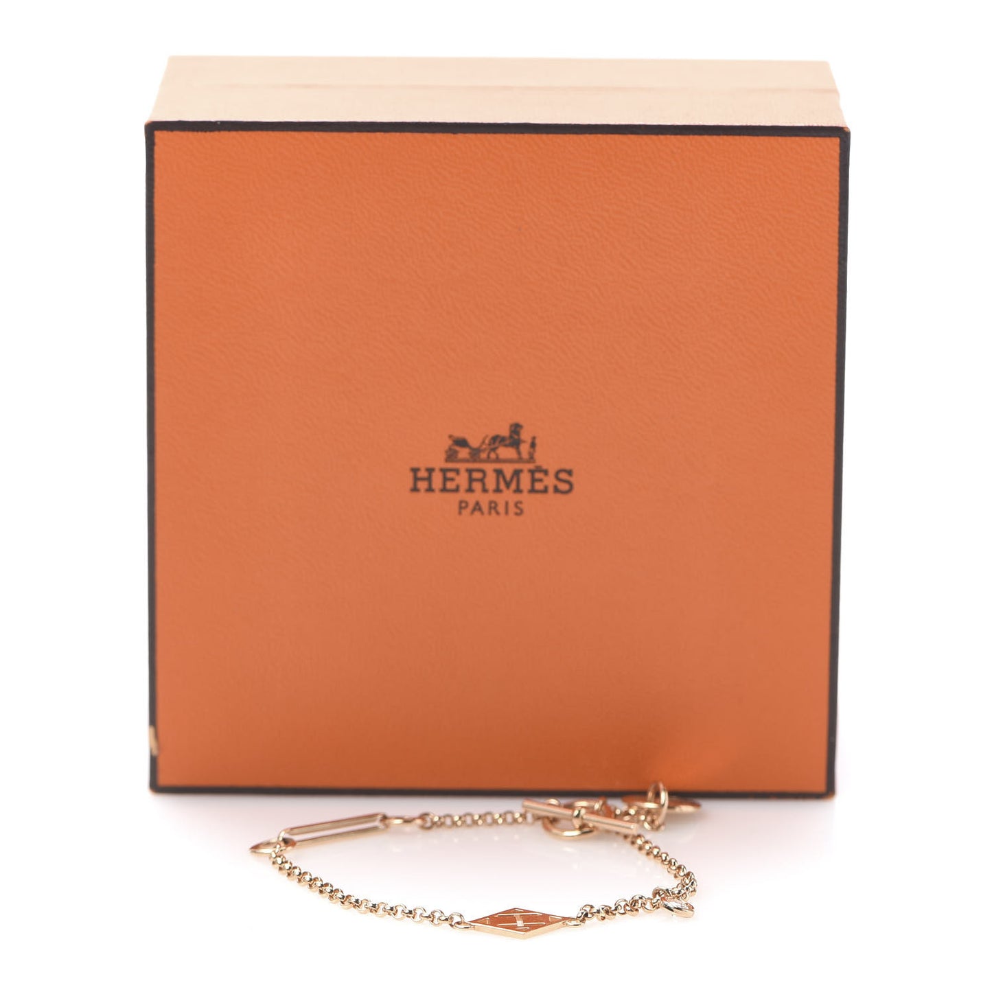 18K Rose Gold Diamond Gambade Bracelet SH