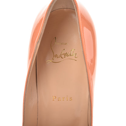 Christian Louboutin Patent Pigalle Follies 100 Pumps 40 Mango 7 of 8