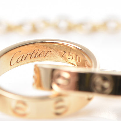 Cartier 18K Yellow Gold Interlocking LOVE Bracelet 7 of 10