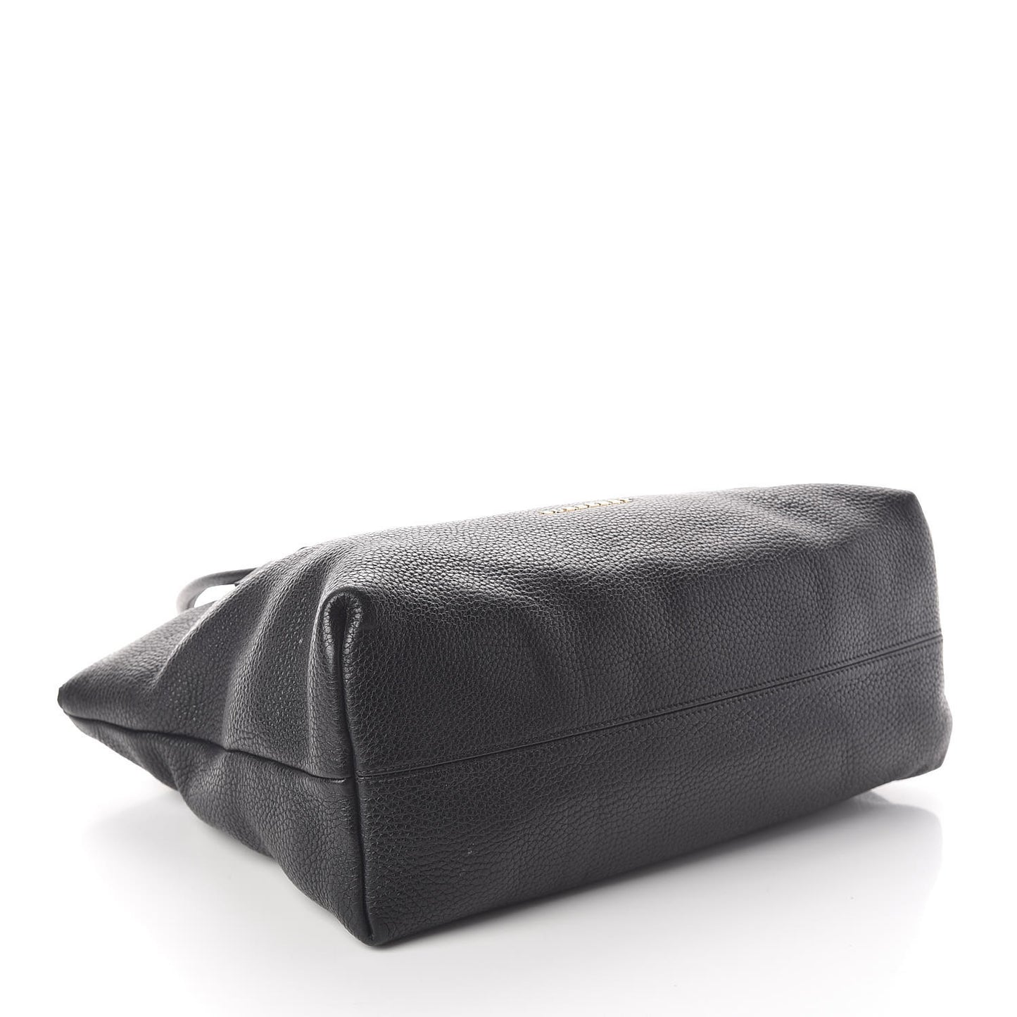 London Grainy Calfskin Medium Baynard Tote Black