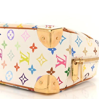 Louis Vuitton LOUIS VUITTON Monogram Multicolor Trouville White 9 of 12