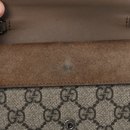Gucci GG Supreme Monogram Super Mini Dionysus Shoulder Bag Taupe 11 of 15