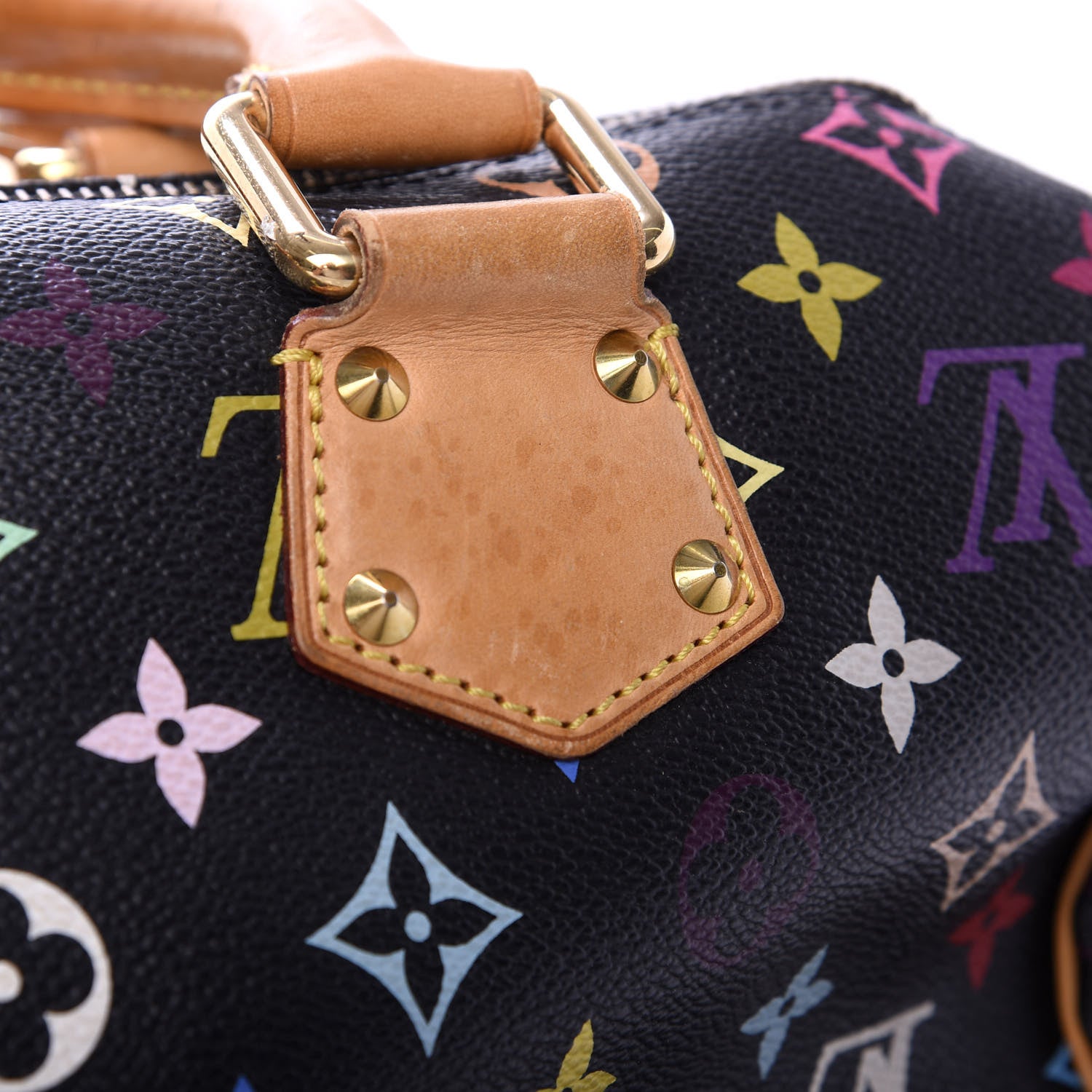 Louis Vuitton Monogram Multicolor Speedy 30 Black 15 of 22