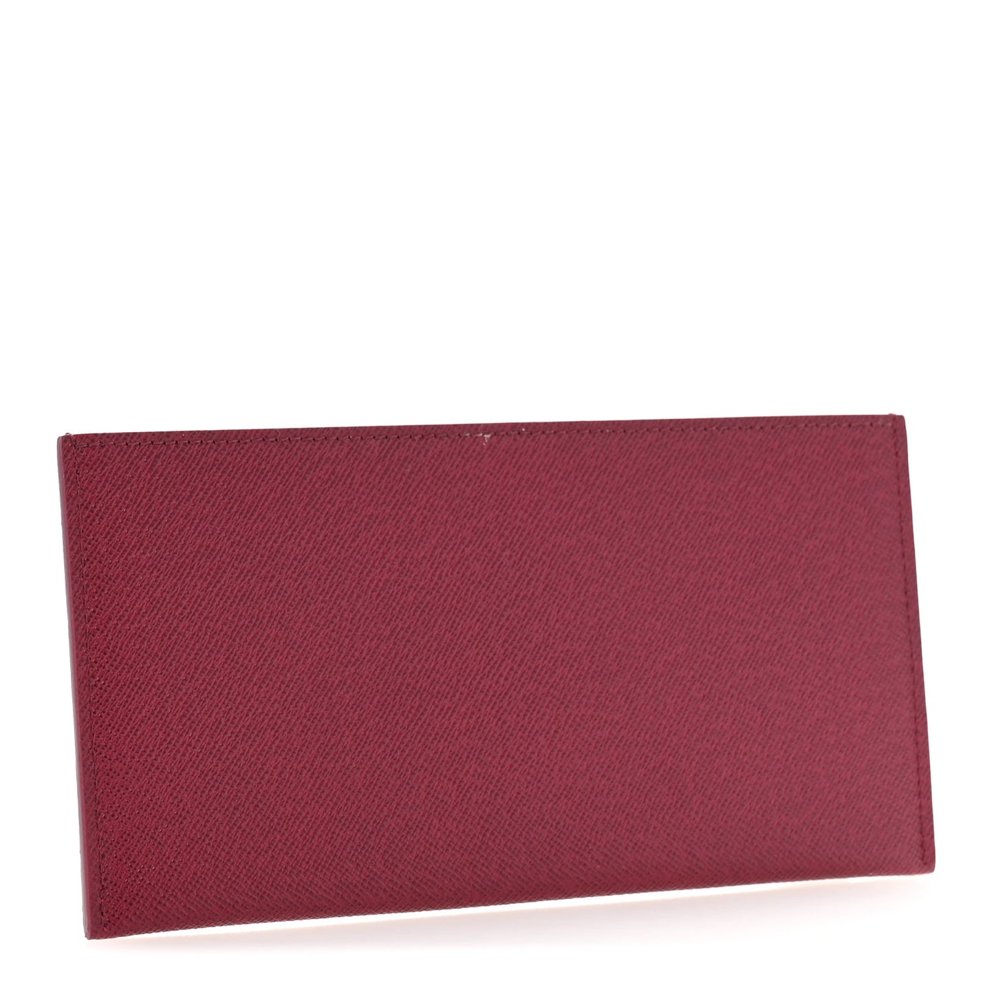 Calfskin Felicie Card Holder Insert Fuchsia