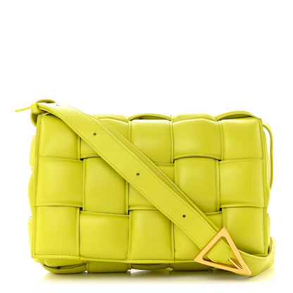 Bottega Veneta Nappa Maxi Intreccio Padded Cassette Crossbody Bag Kiwi 1 of 10