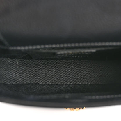 Versace Calfskin La Medusa Mini Hobo Crossbody Black 5 of 9