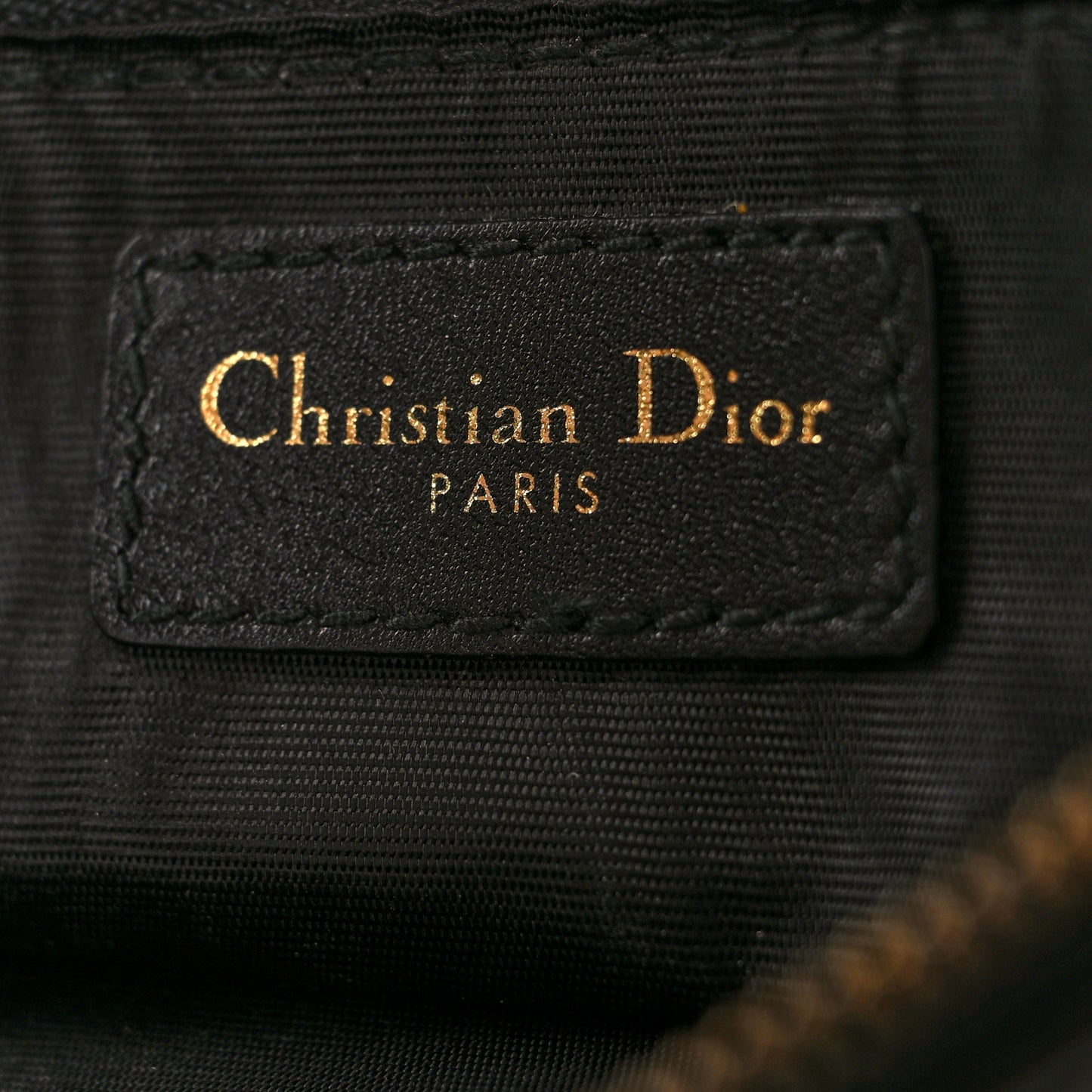 Calfskin J'adior Pouch Black