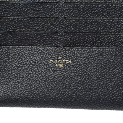 Louis Vuitton Calfskin Felicie Chain Wallet Card Holder Insert Black 6 of 6