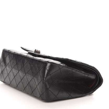 Chanel Aged Calfskin Quilted 2.55 Reissue 225 Flap Black 9 of 10