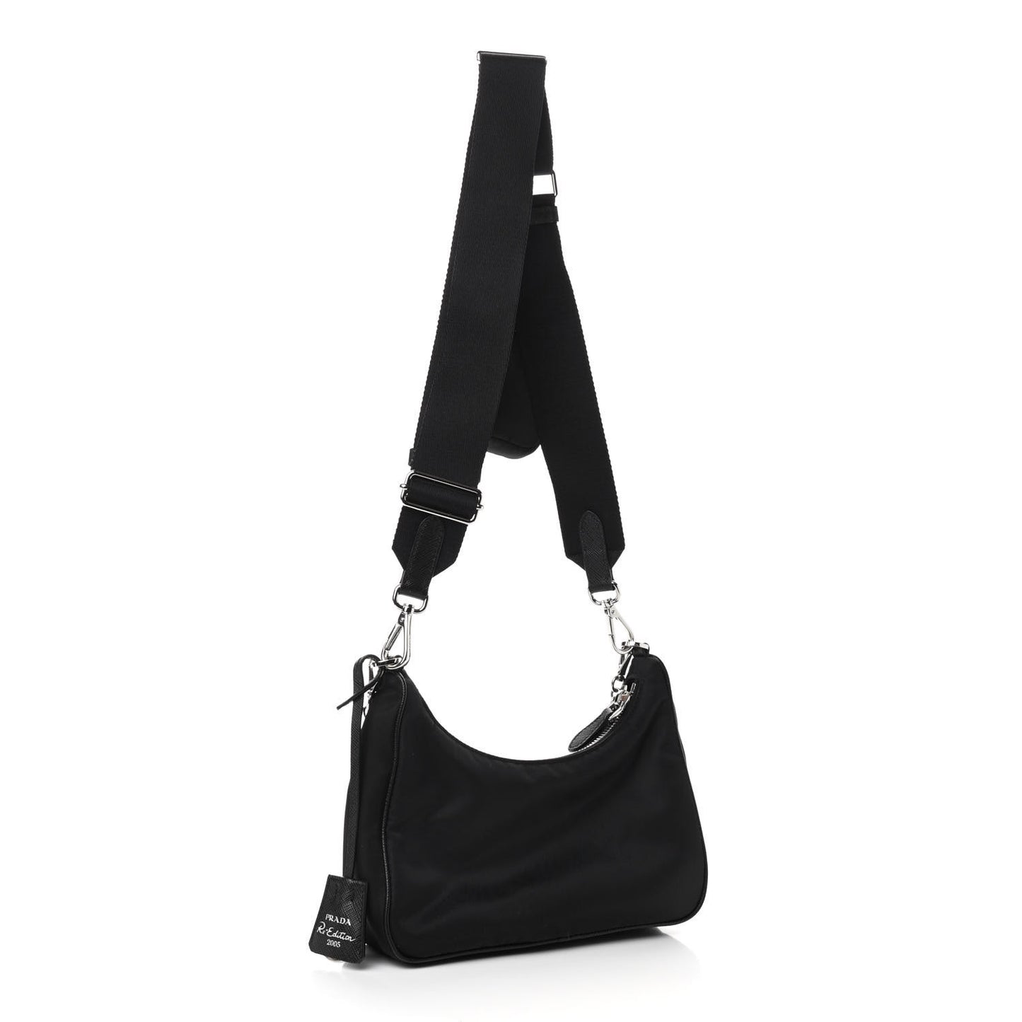 Nylon Re-Edition 2005 Shoulder Bag Black