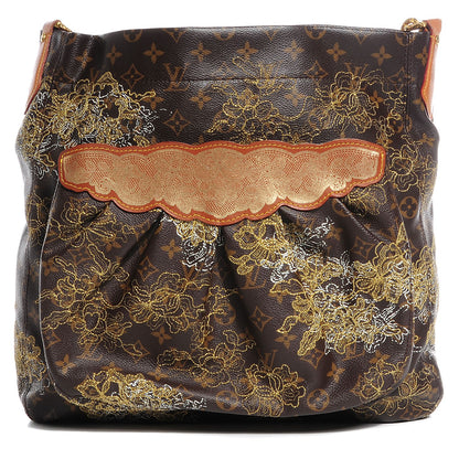 Louis Vuitton Monogram Dentelle Fersen Gold 1 of 7