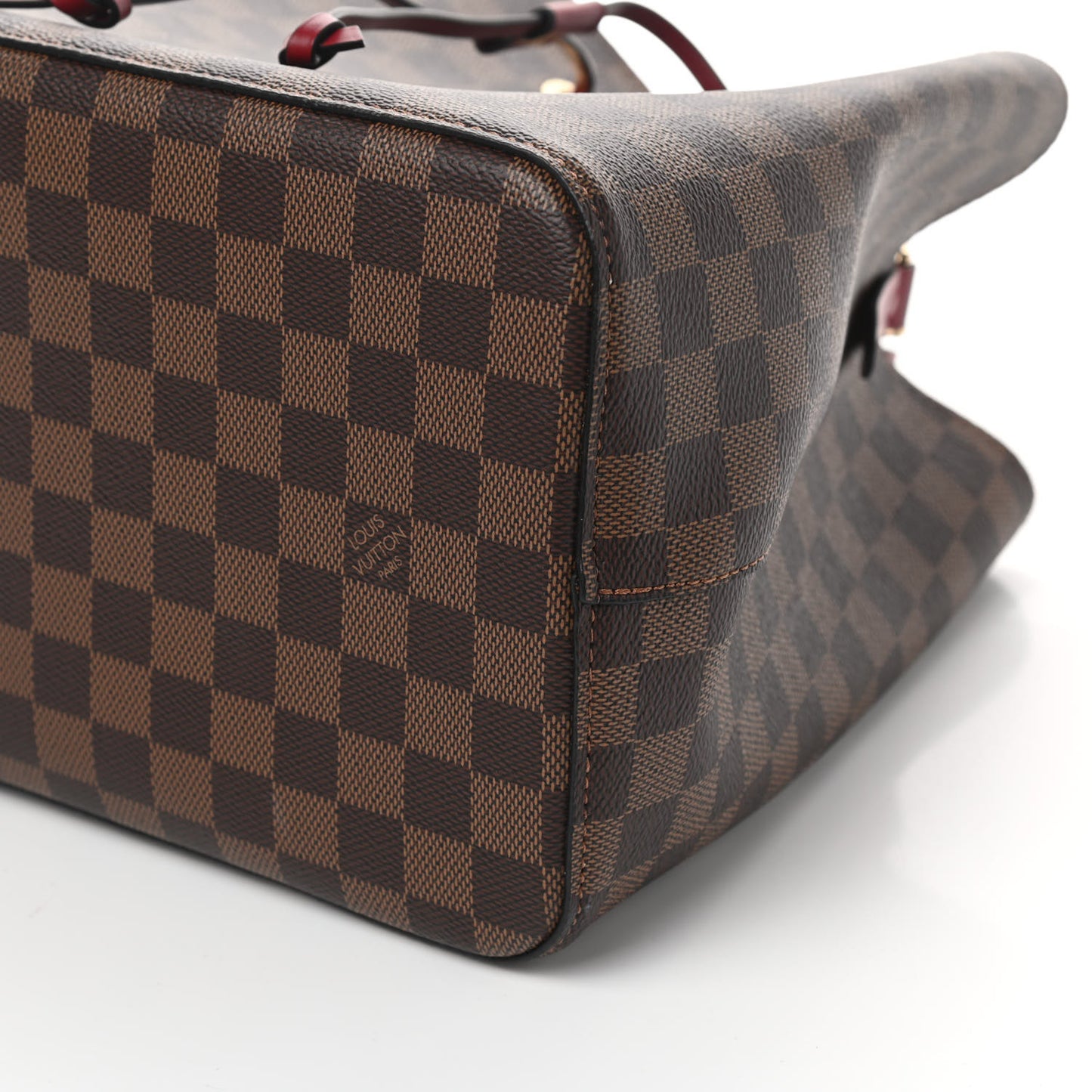 Damier Ebene Neonoe MM Cherry Berry