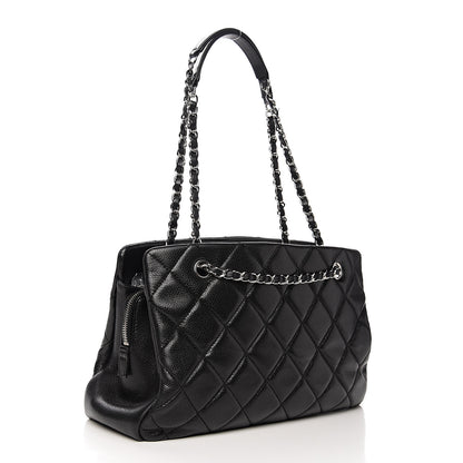 Chanel Caviar Quilted CC Timeless Tote Black 2 of 12