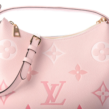 Louis Vuitton Empreinte Monogram Giant By The Pool Marshmallow Hobo PM Bouton De Rose 7 of 9