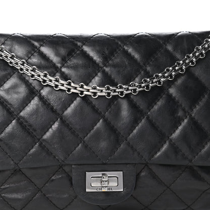 Chanel Aged Calfskin Quilted 2.55 Reissue 226 Flap Black 10 of 10