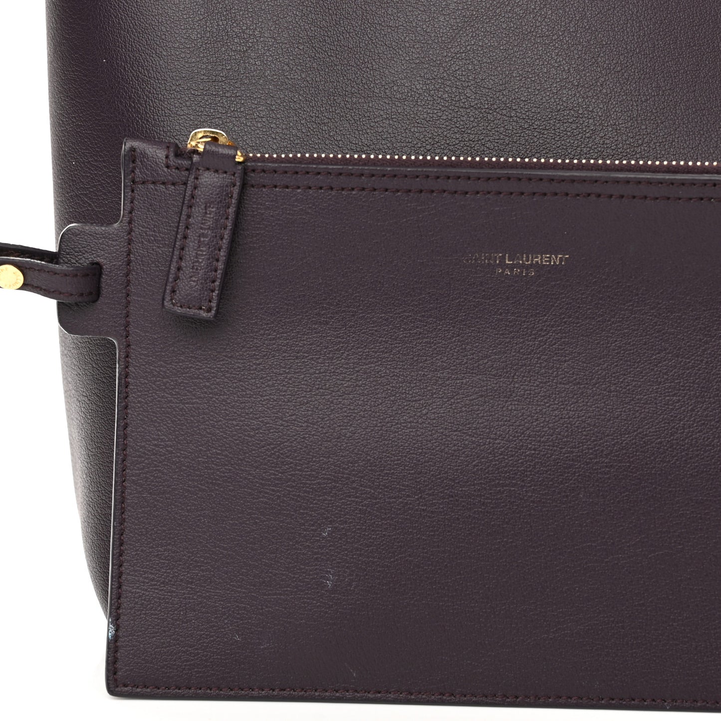 Calfskin Large Shopping Tote Violet