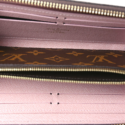 Louis Vuitton Monogram Clemence Wallet Rose Ballerine 5 of 8