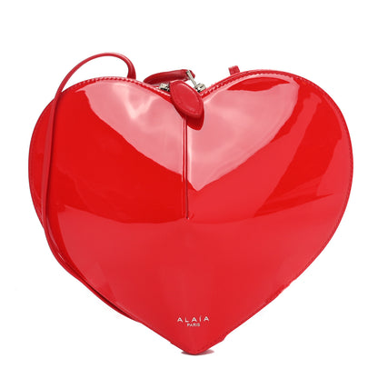 Alaia Patent Calfskin Le Coeur Bag Rouge Vermillon 1 of 10