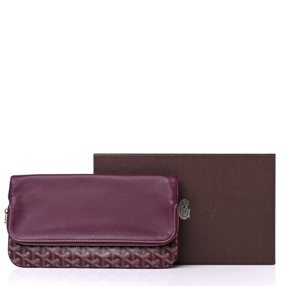 Goyard Goyardine Sainte Marie Soft Clutch Bordeaux 9 of 9