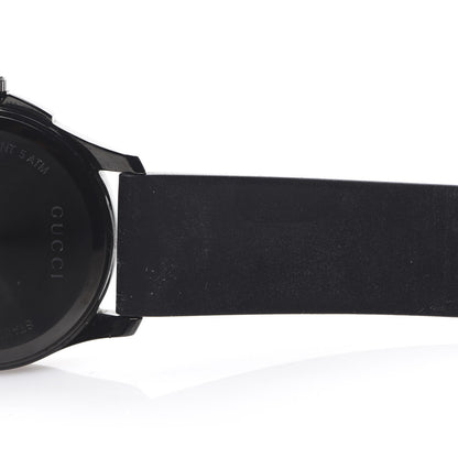 Gucci PVD Stainless Steel Rubber 38mm G-Timeless Angry Cat Quartz Watch Black 5 of 8