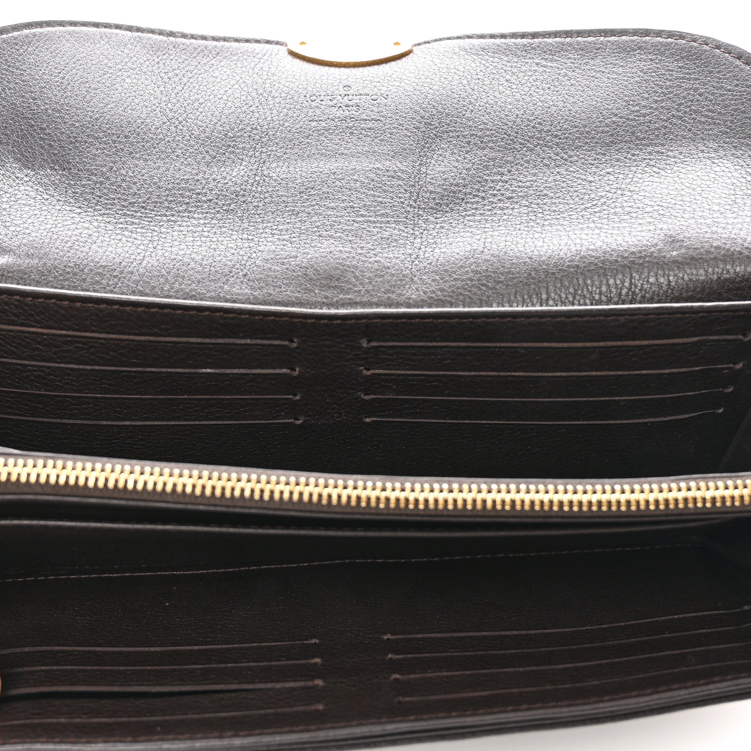 Louis Vuitton Mahina Amelia Clutch Wallet Black 5 of 6