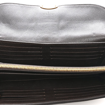 Louis Vuitton Mahina Amelia Clutch Wallet Black 5 of 6